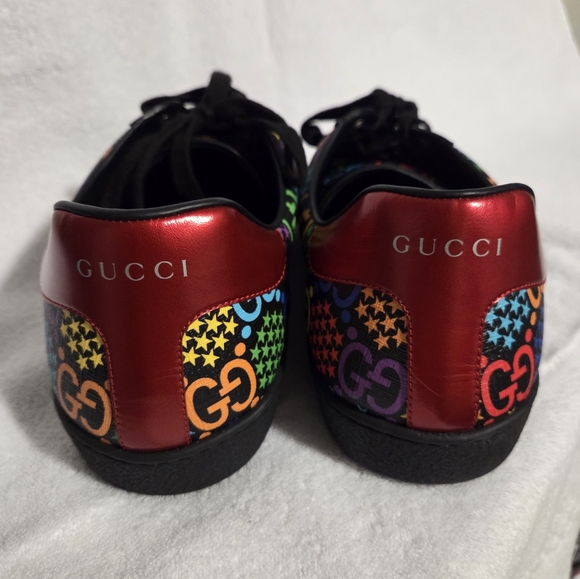 Gucci Ace GG Supreme Low 'Psychedelic - Black' - Picture 3 of 6